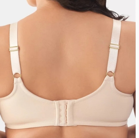 Vanity Fair Full Figure Beauty Back Smoothing Minimizer Bra Size 44 DDD Nude - Picture 2 of 5